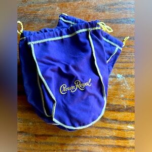 Crown Royal Purple Velvet Bags